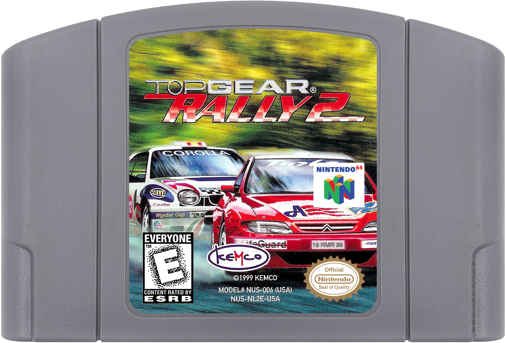 Top Gear Rally 2 cartridge